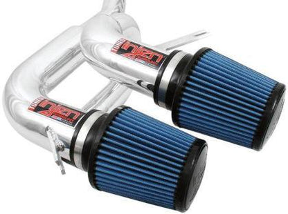 Injen BMW E60 535i N54 Twin Intake & AMSOIL Filters Short Ram Intake - Multiple Finishes