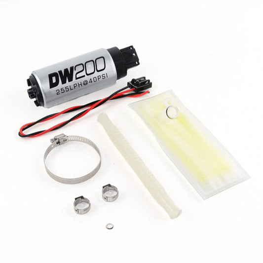 DeatschWerks 92-99 BMW E36 DW200 255 LPH In-Tank Fuel Pump w/ Install Kit