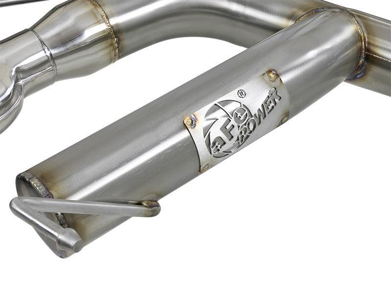 aFe MACHForce XP 3in. 304 SS Axle-Back Exhaust E8x 135i N54/N55