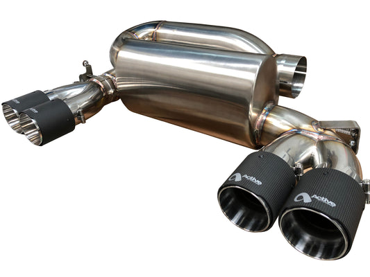 Active Autowerke F8X M3 M4 Signature Exhaust System includes Active F-brace