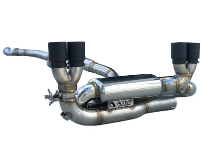 Active Autowerke F87 M2 Competition Signature Exhaust System includes Active F-brace