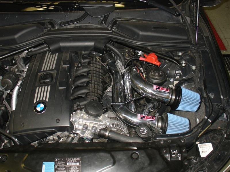 Injen BMW E60 535i N54 Twin Intake & AMSOIL Filters Short Ram Intake - Multiple Finishes