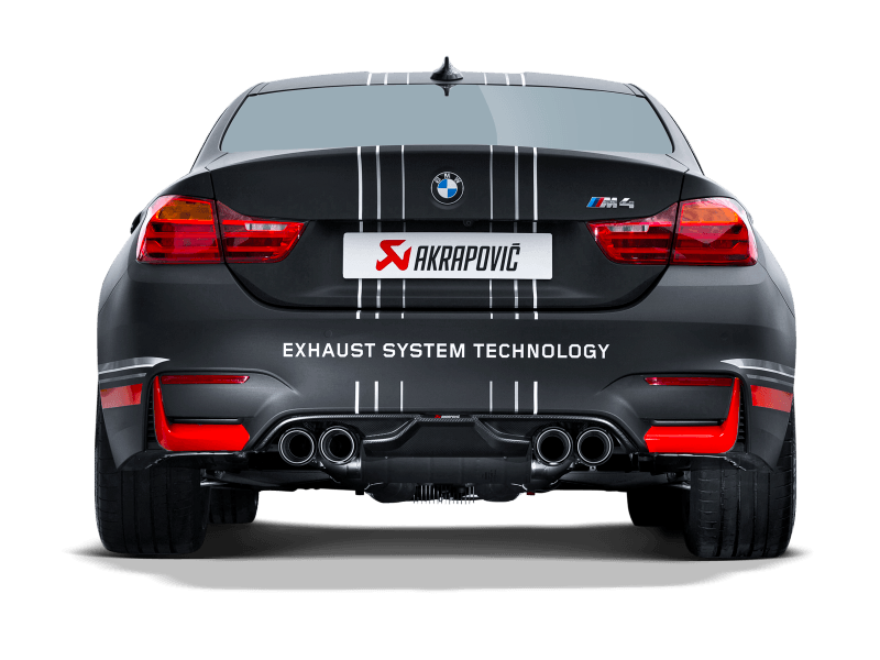 Akrapovic BMW F8X M3 M4 Rear Carbon Fiber Diffuser - Matte