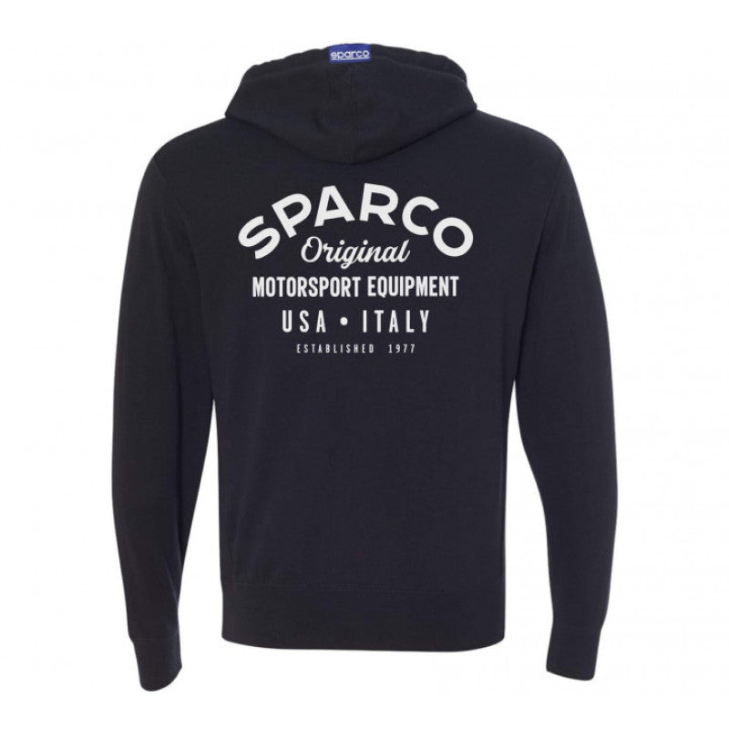 Sparco Sweatshirt ZIP Garage Black