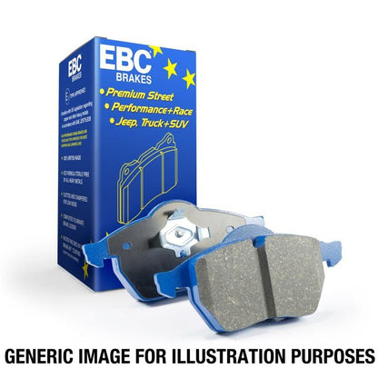 EBC 12-16 BMW M5 (F10) Bluestuff Front Brake Pads