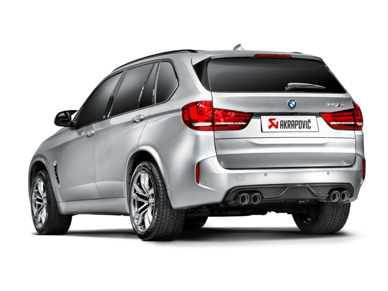 Akrapovic 15-17 BMW X5M (F85) Evolution Line Cat Back (Titanium) w/ Carbon Tips - SpeedCave