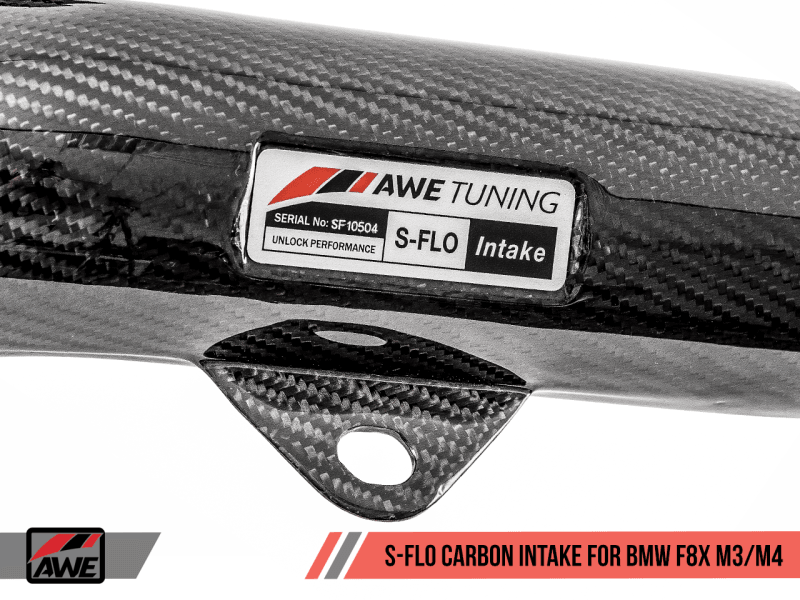 AWE Tuning BMW F8x M3/M4 S-FLO Carbon Intake - SpeedCave