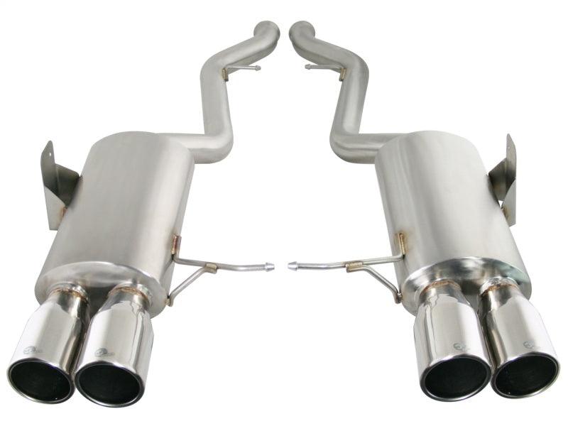 aFe MACHForce XP Axle Back Exhaust Polished Tips E9x M3