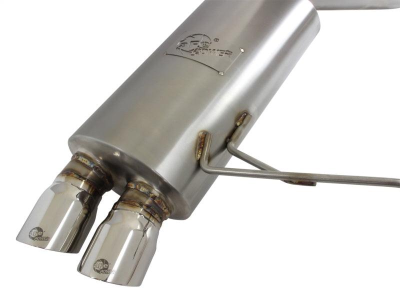 aFe MACHForce Exhaust Cat-Back w/ Polished Tips BMW E9x 328i