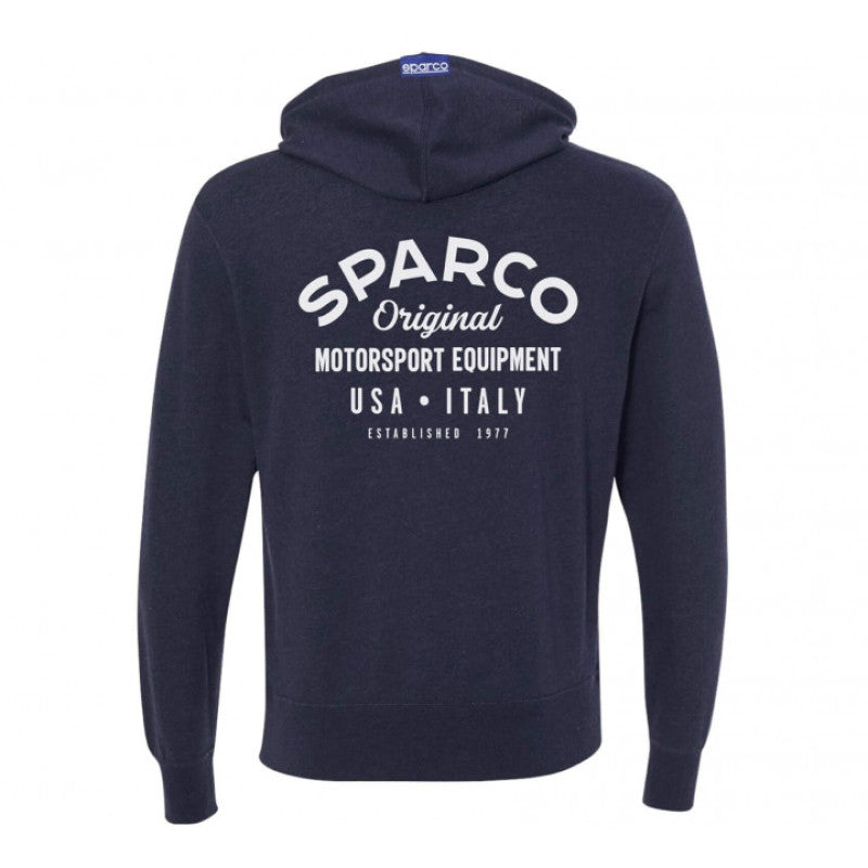 Sparco Sweatshirt ZIP Garage Navy