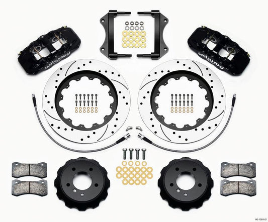 Wilwood AERO6 Front Hat Kit 15.00 Drilled BMW E8x E9x