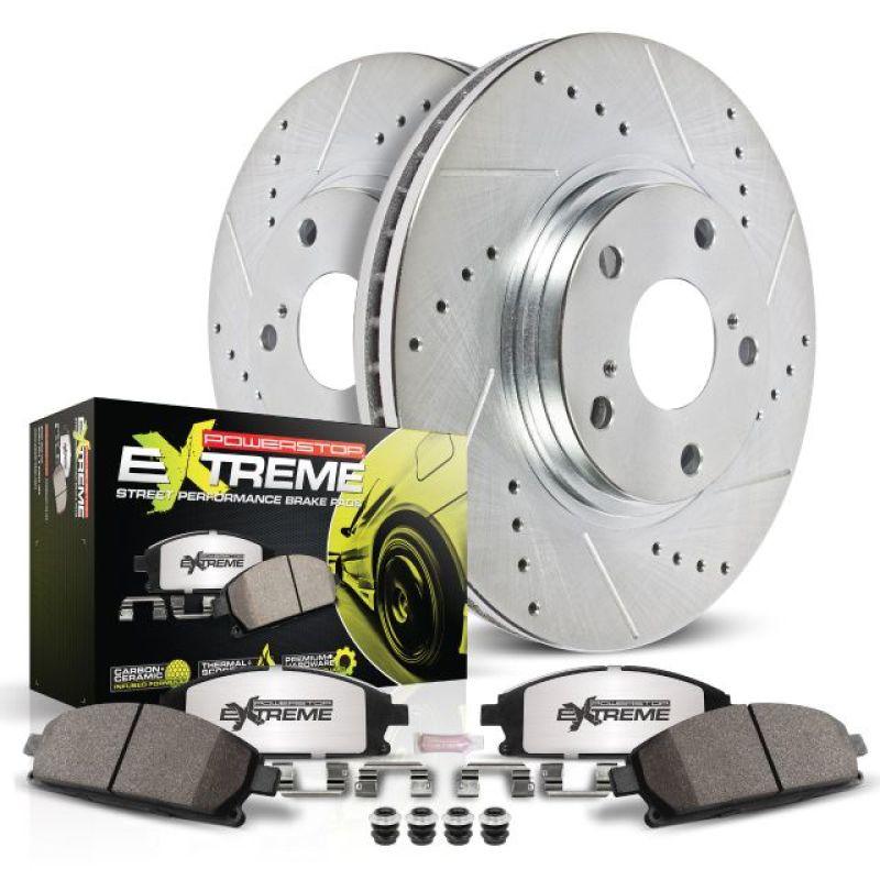 Power Stop BMW F3X Rear Z26 Street Warrior Brake Kit