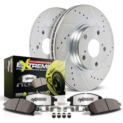 Power Stop BMW F3X Rear Z26 Street Warrior Brake Kit