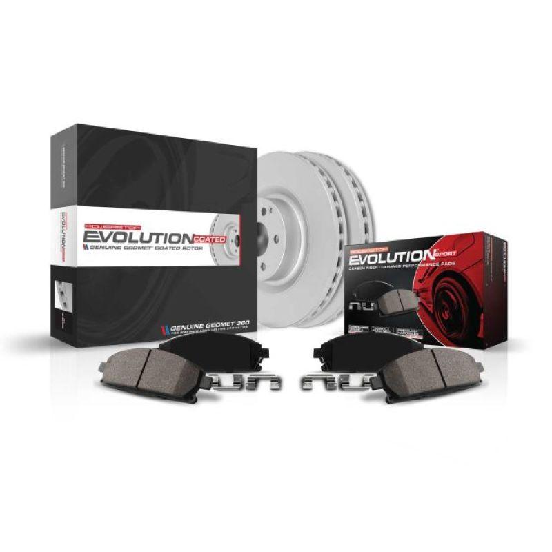 Power Stop 11-18 BMW X5 X6 Front Z23 Evolution Sport Coated Brake Kit