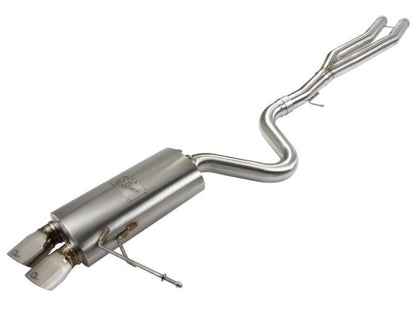 aFe MACHForce Exhaust Cat-Back w/ Polished Tips BMW E9x 328i