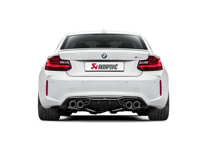 Akrapovic BMW F87 M2 N55 Evolution Line Cat Back (Titanium) w/Carbon Tips