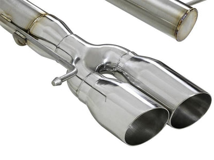 aFe MACHForce XP 3in. 304 SS Axle-Back Exhaust E8x 135i N54/N55