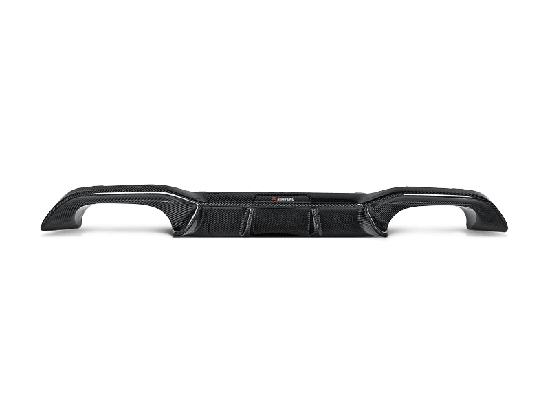 Akrapovic F87 M2 Rear Carbon Fiber Diffuser - High Gloss Finish