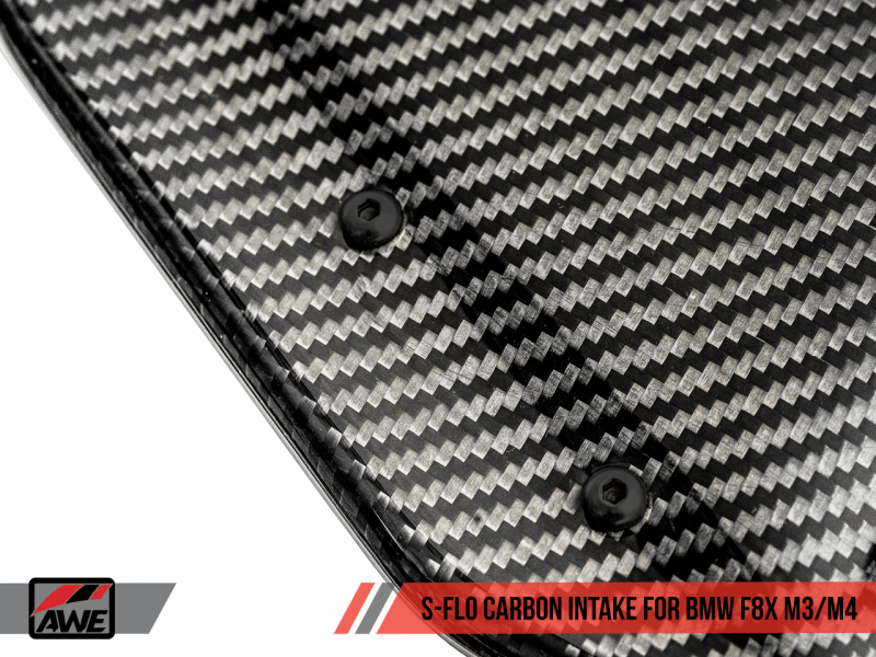 AWE Tuning BMW F8x M3/M4 S-FLO Carbon Intake - SpeedCave