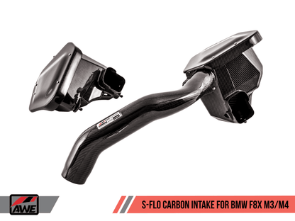 AWE Tuning BMW F8x M3/M4 S-FLO Carbon Intake - SpeedCave