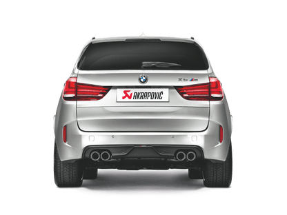 Akrapovic BMW F85 X5M F86 X6M Rear Carbon Fiber Diffuser - Matte