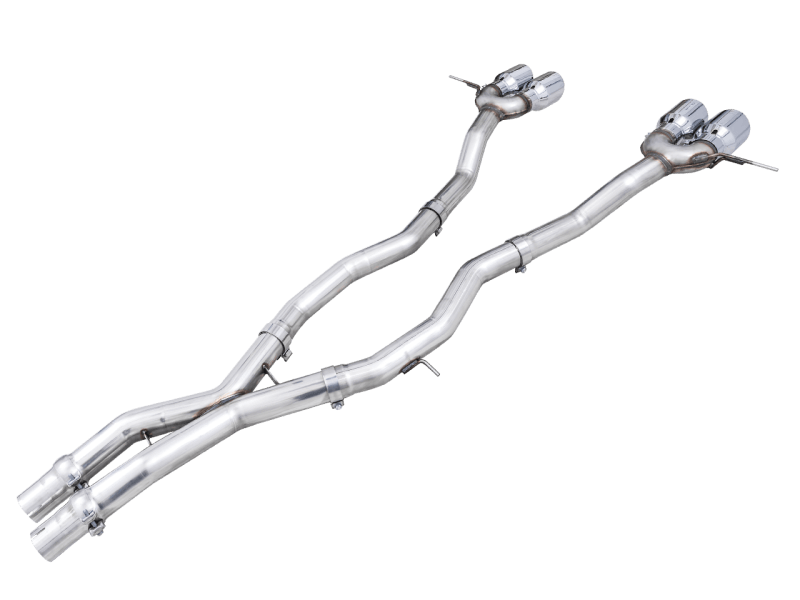 AWE Track Edition Catback Exhaust for BMW G8X M3/M4 - Chrome Silver Tips - SpeedCave