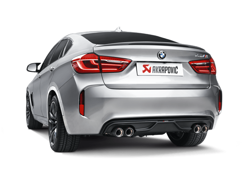 Akrapovic 15-17 BMW X5M (F85) Evolution Line Cat Back (Titanium) w/ Carbon Tips - SpeedCave