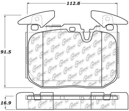 StopTech BMW F Chassis M2 / M3 / M4 / 2 / 3 / 4 Series Front Performance Brake Pads