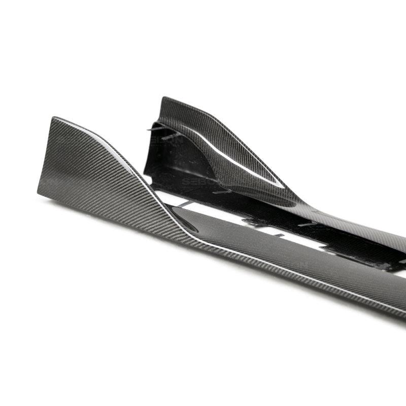 Seibon Toyota A90 GR Supra MB-Style Carbon Fiber Side Skirt