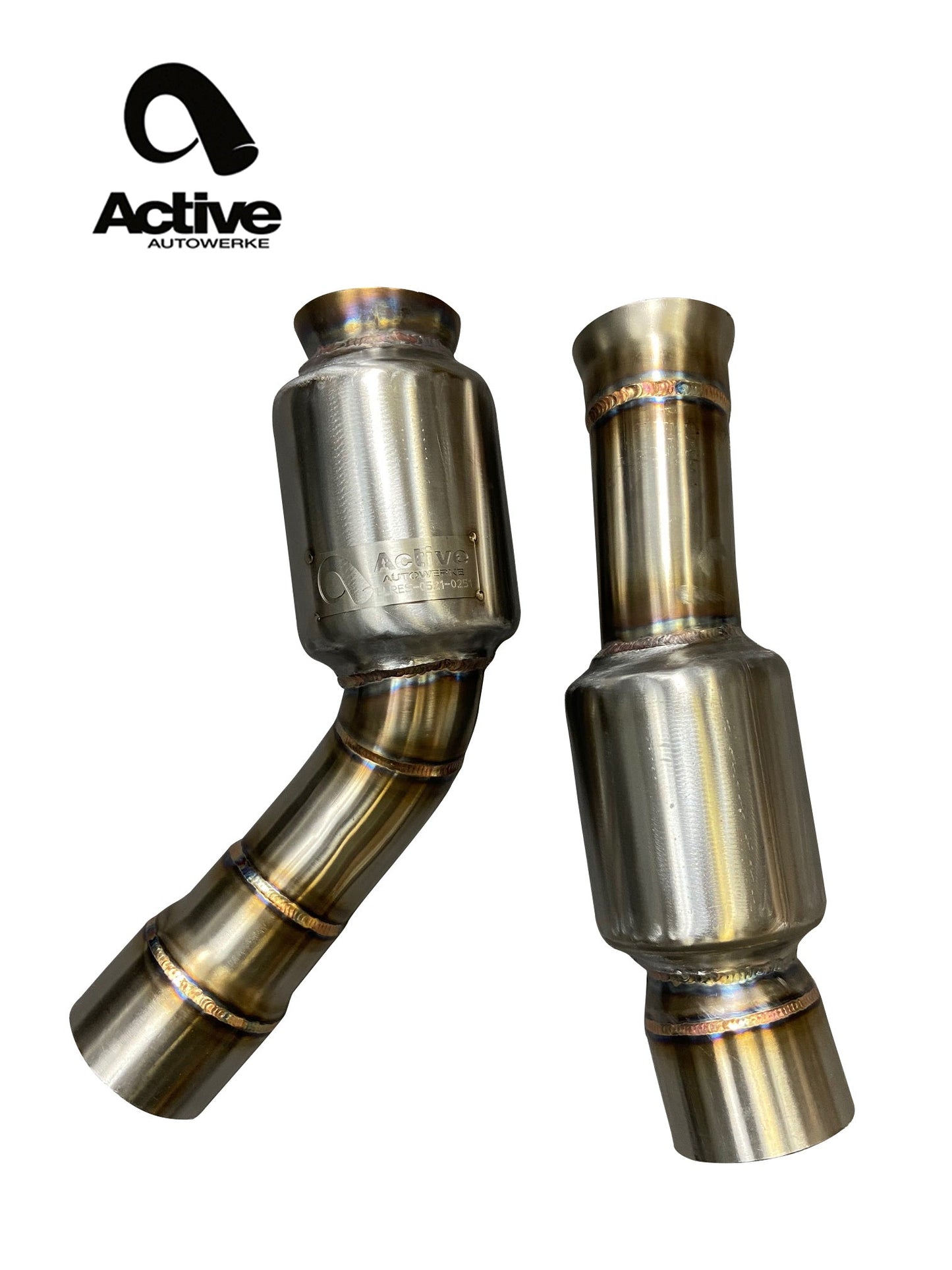 Active Autowerke Connecting pipes for F8X BMW M3 & M4 Equal Length MidPipe