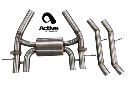 Active Autowerke G80 M3 and G82 M4 Valved Rear Axle-back Exhaust