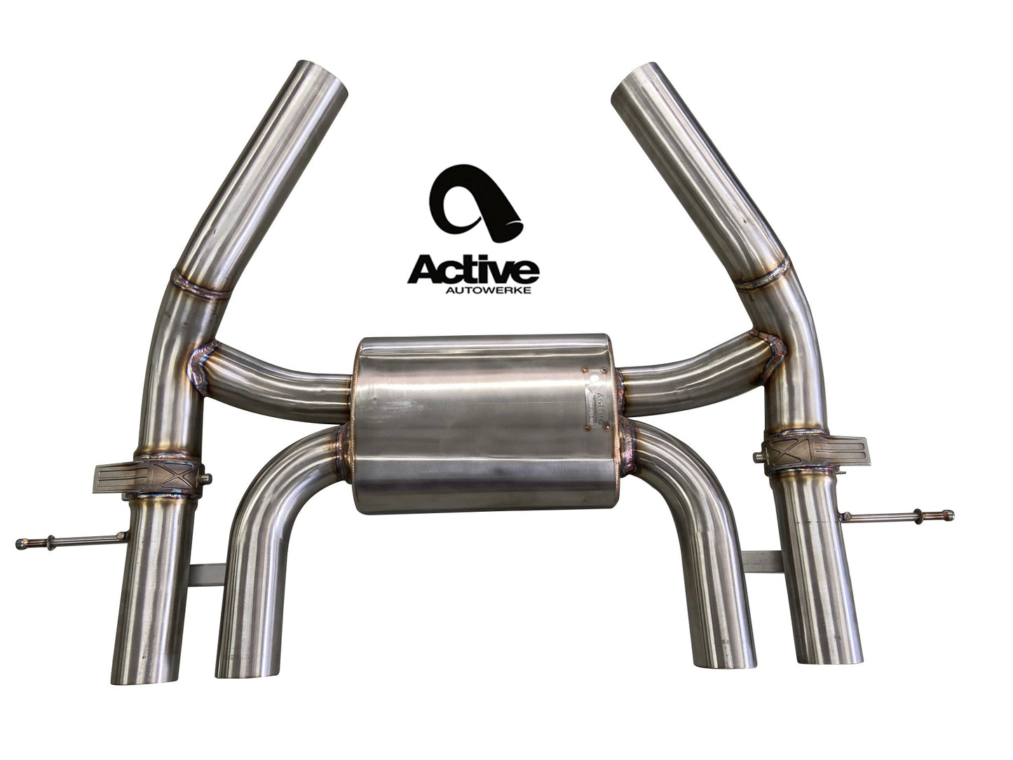 Active Autowerke G80 M3 and G82 M4 Valved Rear Axle-back Exhaust