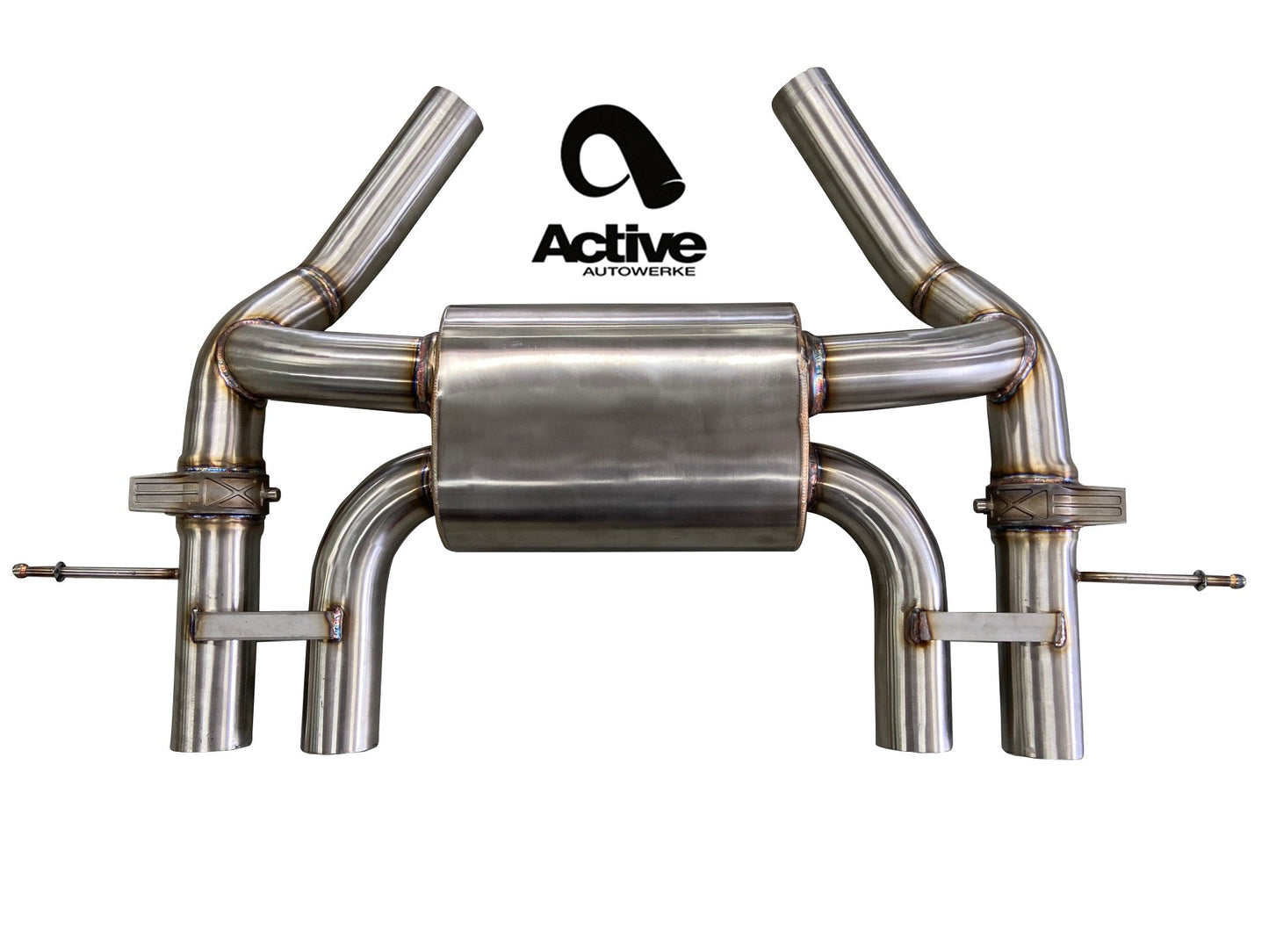 Active Autowerke G80 M3 and G82 M4 Valved Rear Axle-back Exhaust