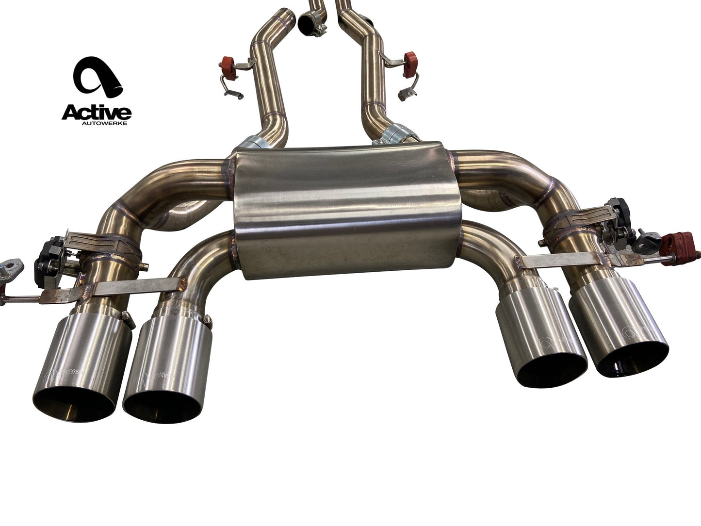 Active Autowerke G80 M3 and G82 M4 Valved Rear Axle-back Exhaust