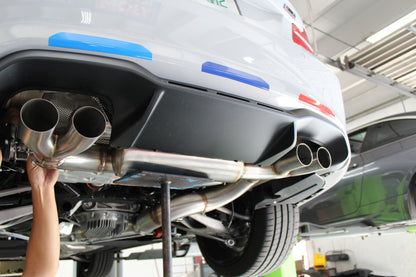 Active Autowerke F87 M2 Competition Signature Exhaust System includes Active F-brace