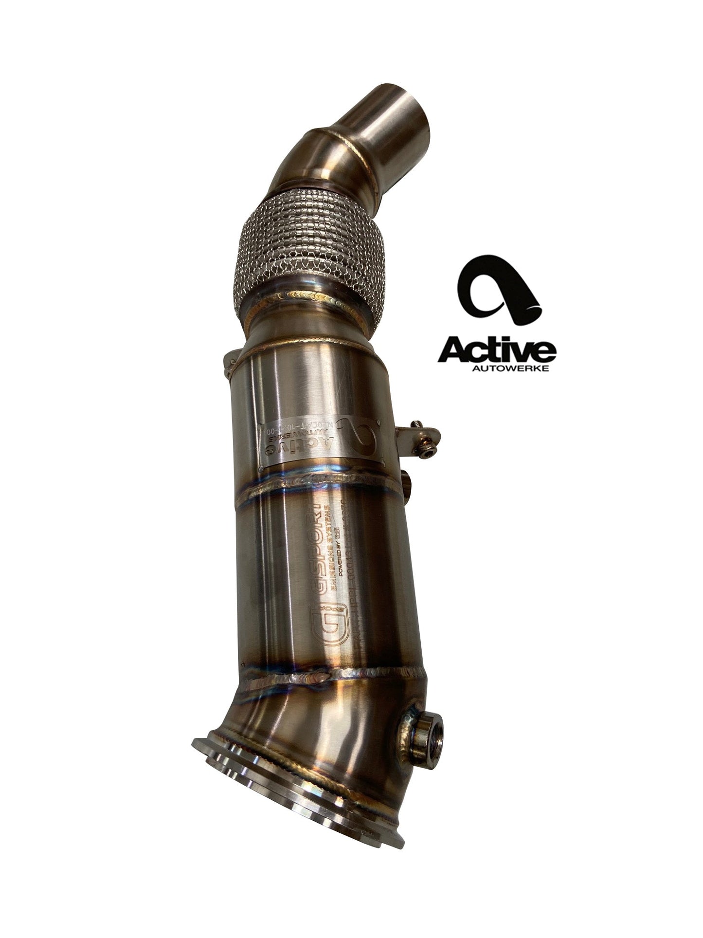 Active Autowerke BMW N20 F3X M228i 328i 428i GESI Catted Downpipe