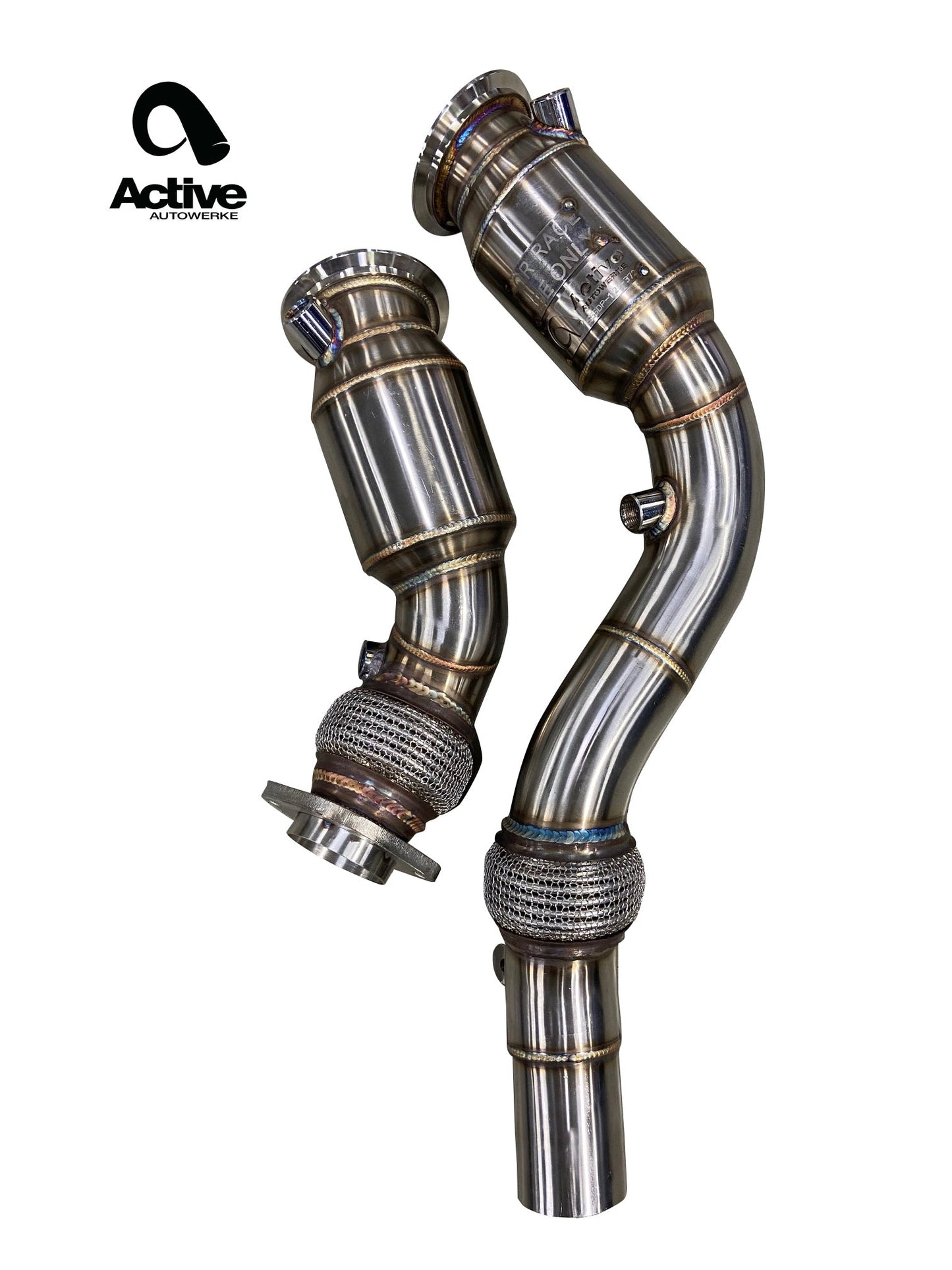 Active Autowerke F8x BMW M2C / M3 / M4 Downpipes Exhaust Upgrade