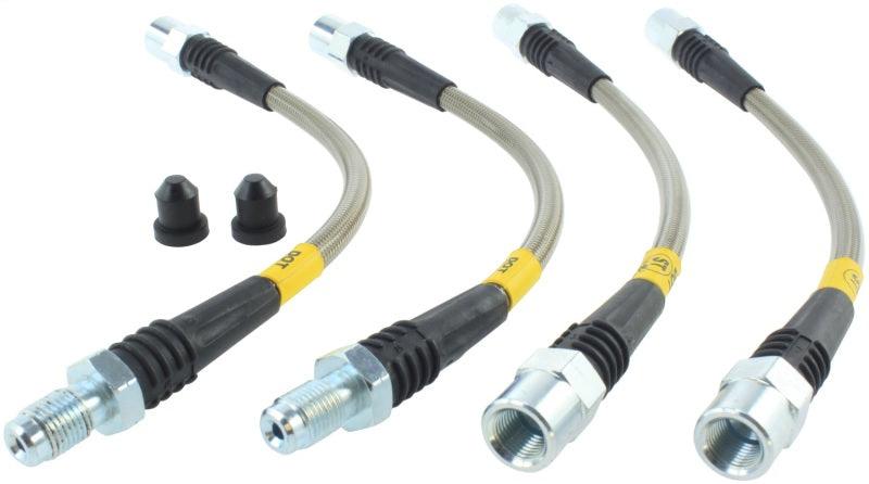 StopTech BMW E30/E32/E34/E36 M3 / M5 / 3 / 5 / 7 Series Rear Stainless Steel Brake Line Kit