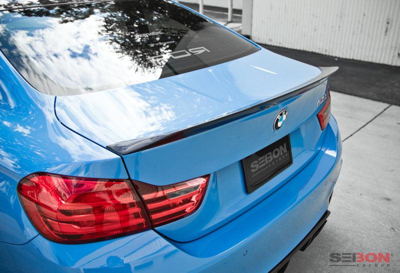 Seibon BMW F82 M4 C-Style Carbon Fiber Rear Spoiler