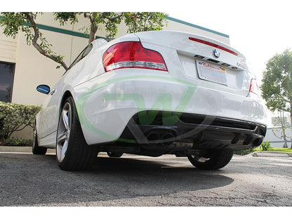 RW Carbon BMW E82 E88 Perf. Style Carbon Fiber Diffuser