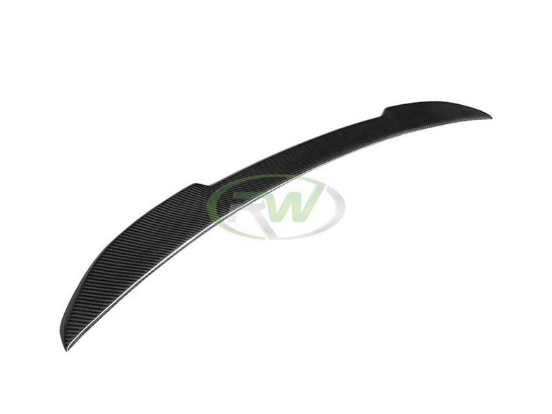 RW Carbon BMW E92 CS Style Carbon Fiber Trunk Spoiler 328i 335i M3