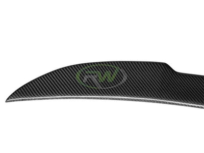 RW Carbon BMW E92 CS Style Carbon Fiber Trunk Spoiler 328i 335i M3