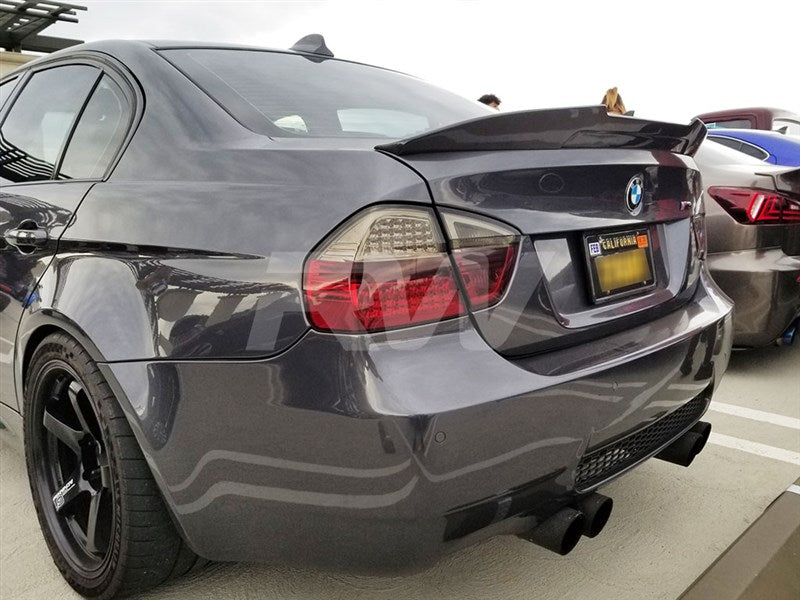 RW Carbon BMW E90 GTX Carbon Fiber Trunk Spoiler