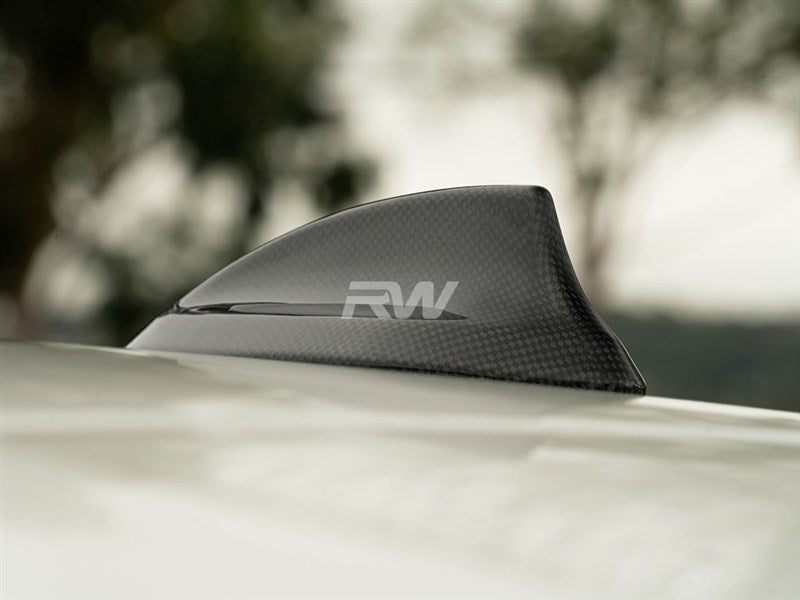 RW Carbon BMW F15 F16 F85 F86 Full Carbon Fiber Roof Antenna Cover