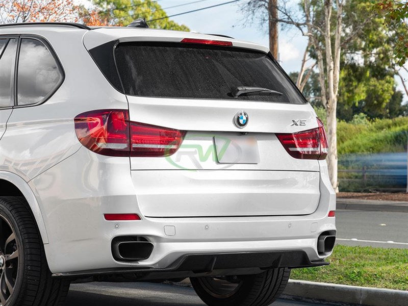 RW Carbon BMW F15 X5 M Sport 3D Style Carbon Fiber Diffuser