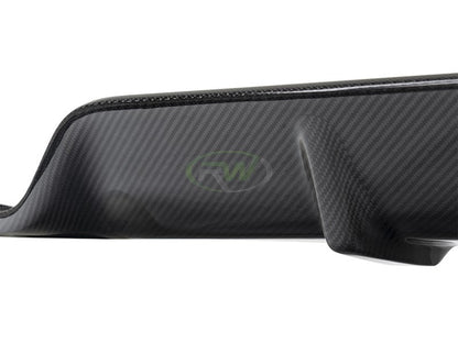 RW Carbon BMW F15 X5 M Sport 3D Style Carbon Fiber Diffuser