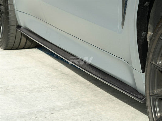 RW Carbon BMW F15 X5 / F85 X5M CF Side Skirt Extensions