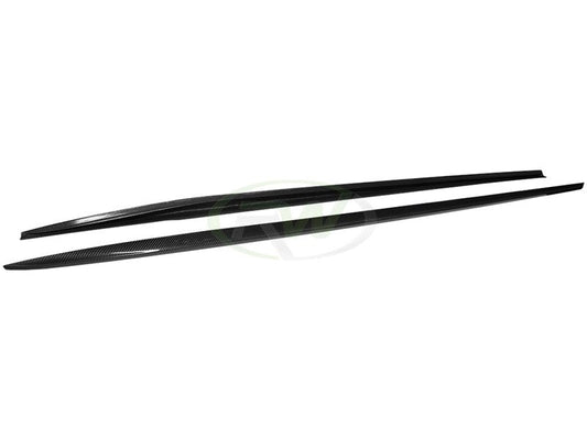 RW Carbon BMW G14 G15 F91 F92 Coupe/Vert Perf Style CF Side Skirts