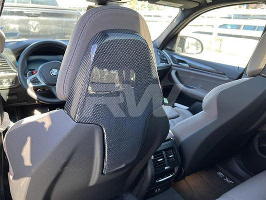 RW Carbon BMW F91/F92/F93 M8 Carbon Fiber Seat Backs