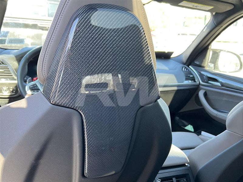 RW Carbon BMW F91/F92/F93 M8 Carbon Fiber Seat Backs